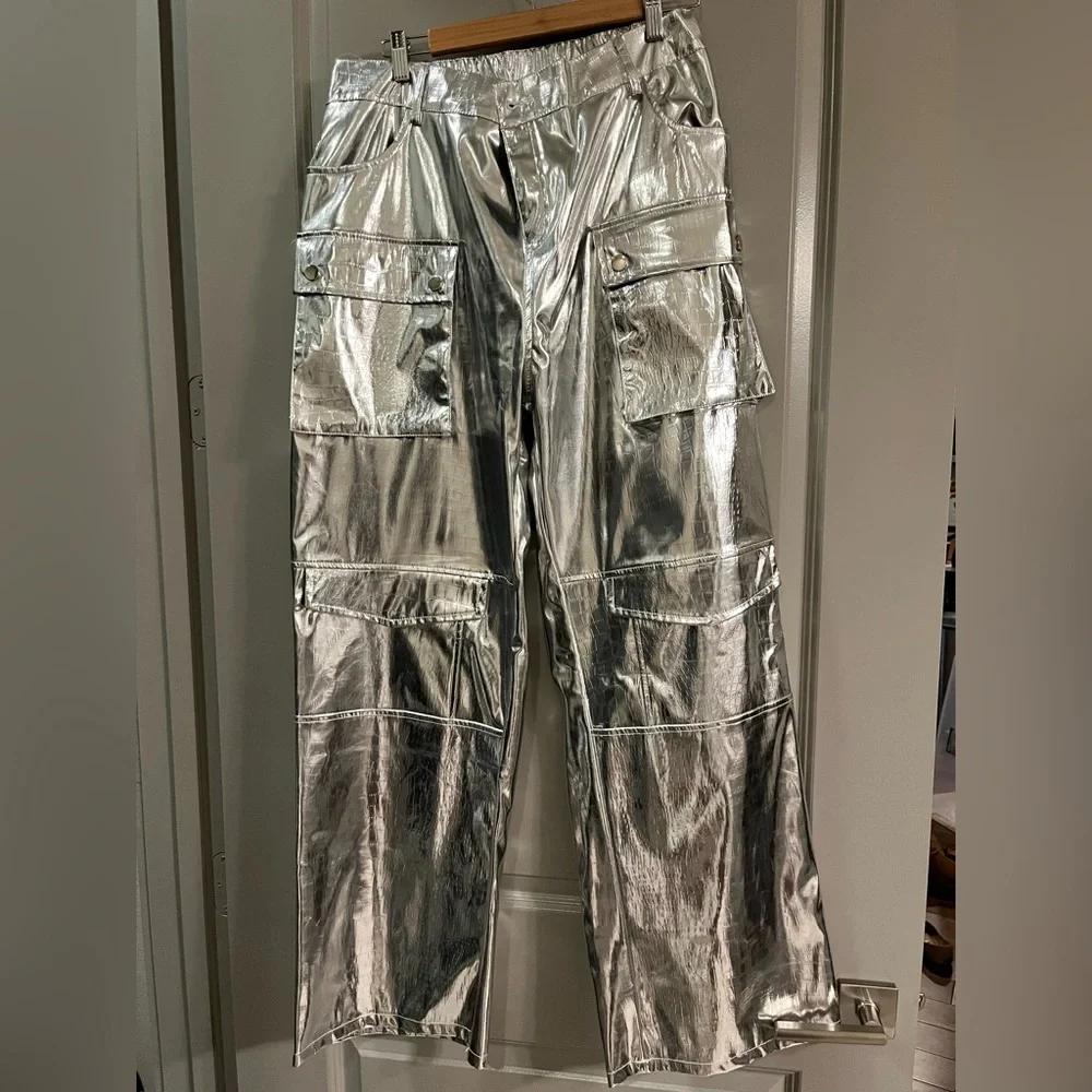 Silver Pants - Picture 2 of 3